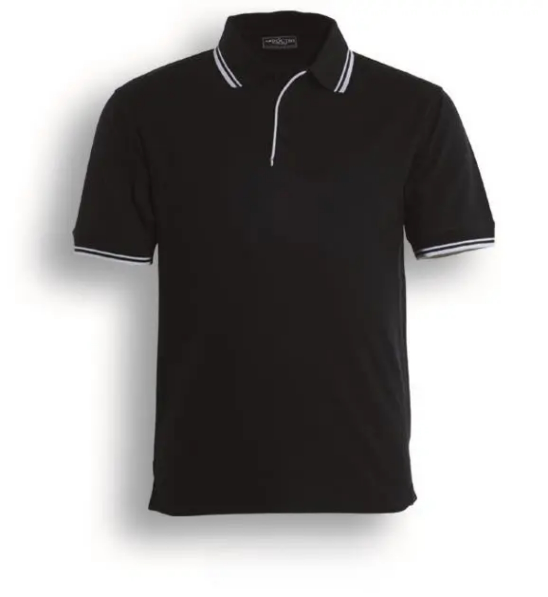 Picture of Bocini, Mens Double Striped Polo